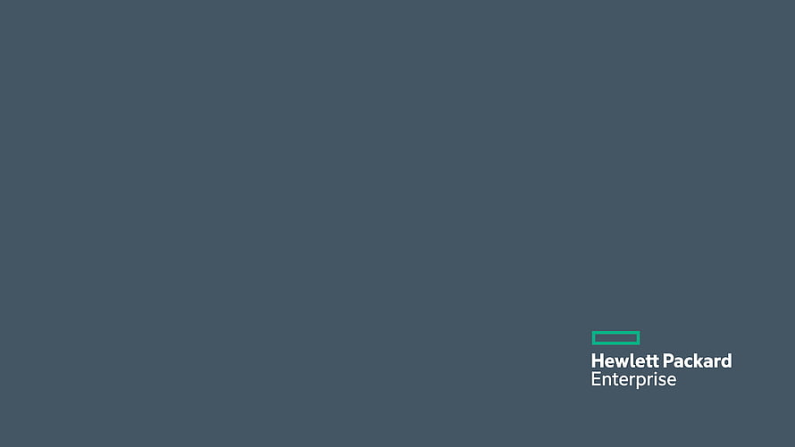 Hewlett Packard Enterprise Minimalist Corporate Logo on Dark Slate Background HD wallpaper