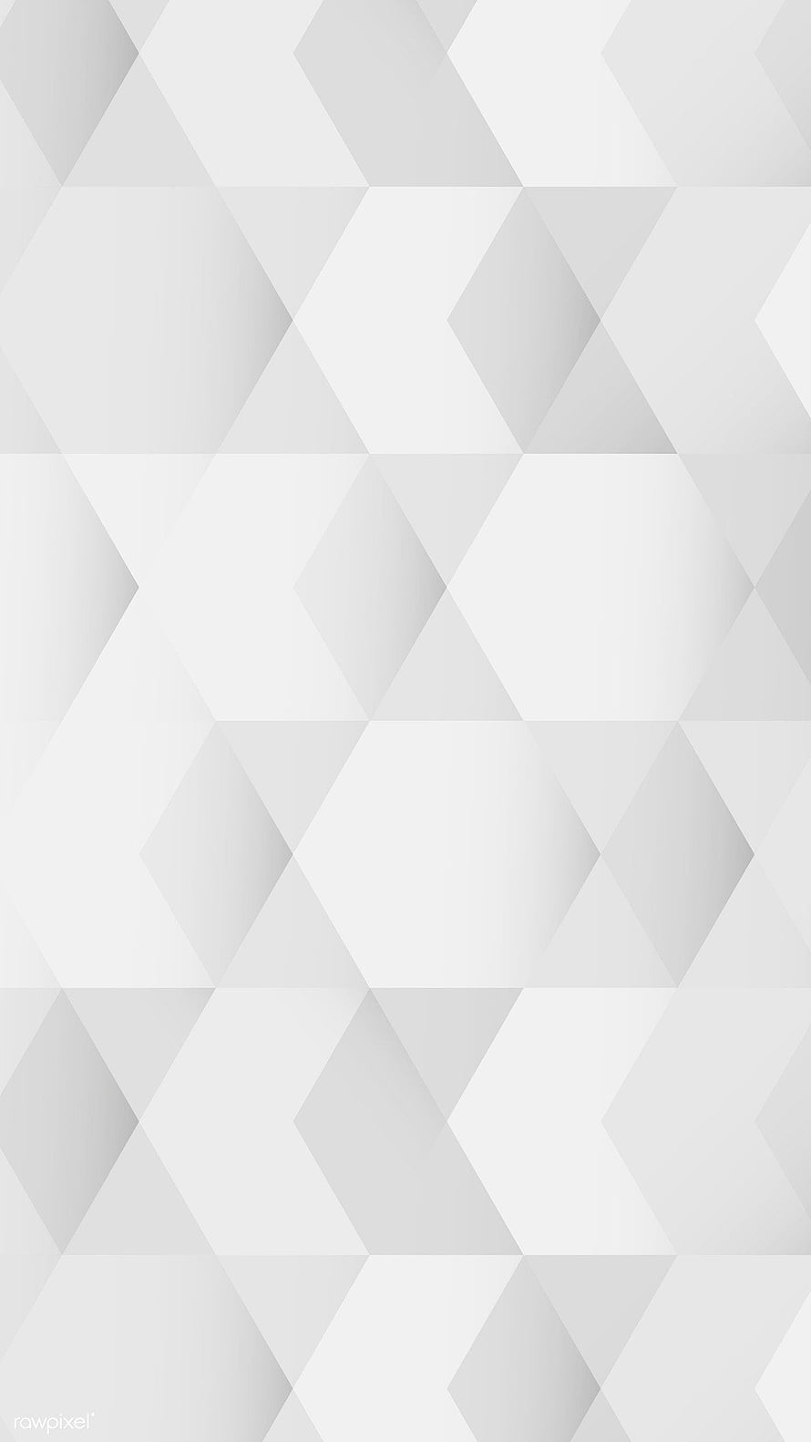 Minimalist White and Gray Geometric Pattern with Subtle Depth and Clean Lines HD phone wallpaper