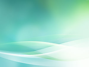 Soft Mint and Teal Abstract Wave Gradient with Flowing Translucent Layers HD wallpaper