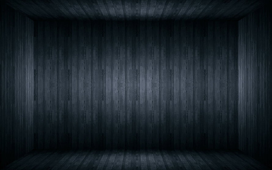 Dark Charcoal Wooden Room Interior with Vertical Plank Walls and Moody Atmosphere HD wallpaper