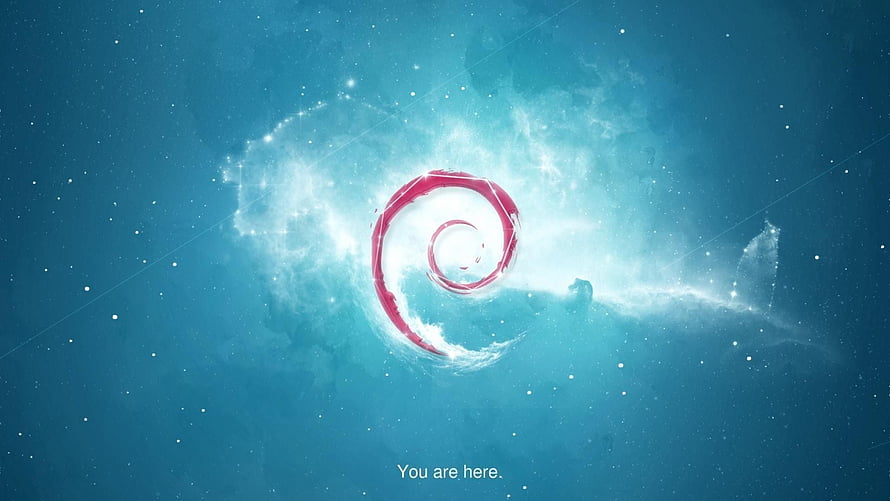 Debian GNU/Linux Woody Release Cosmic Spiral Wallpaper HD wallpaper