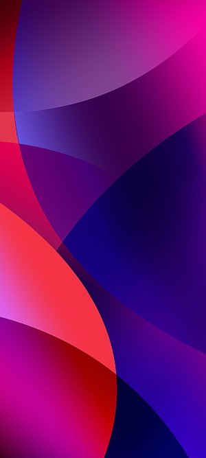 Vibrant Abstract Geometric Wallpaper With Flowing Curves In Magenta, Purple, And Deep Blue Tones HD phone wallpaper