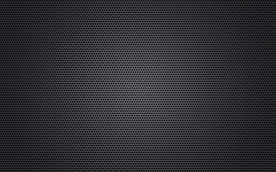 Dark Perforated Metal Mesh Texture with Subtle Gradient and Industrial Grid Pattern HD wallpaper